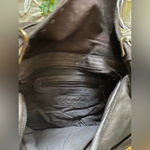 Free People Demi Distressed Messenger Bag in Dark Brown NWT $178 Photo 4