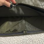 Jun & Ivy  size small olive green vegan faux leather mini skirt side pockets Photo 2