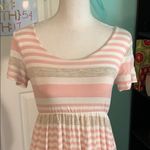 Pink Blush striped maxi dress Photo 2