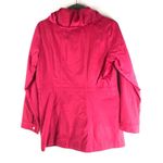Dennis Basso Water Resistant Anorak Jacket Pockets Collar Pink Size XXS Photo 1