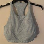 Outdoor Voices Athen Crop / Racerback Active Bra - Blue | Large | L Photo 3