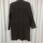 J.Jill  Brown Corduroy Button Front Tunic Dress Sz.L Photo 10