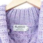 Blarney Woolen Mills Purple Merino Wool Knit Sweater Sz M Size M Photo 1