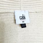 CAbi  Women's Trio Sophia Rainbow Stripe Cardigan Sweater Size XS Photo 3