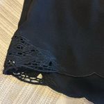 Dex Women’s Black Lace Scalloped Dress Shorts Photo 1