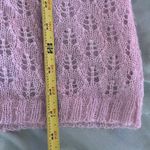 Old Navy Women’s Y2K Purple Open Knit Deep V-Neck Lightweight Sweater Size Large Photo 5