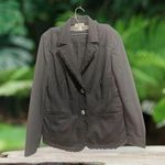 St. John  Sports Cotton Black Jacket Women's SZ Md Photo 1