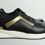 Breath Walker Lady Acupressure Sneakers in Black/Gold Black Size 8.5 Photo 3