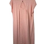 Talbots T by Pink Midi T-Shirt Dress Short Sleeve Casual Stretch Womens XL Photo 4