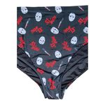 Warner Bros. Friday The 13th Women’s Mesh High Waisted Swim Bottoms Size 4XL NWT Photo 5