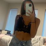 Free People  black lace bralette Photo 0