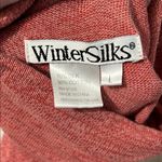 WinterSilks Silk Cotton Heathered Lightweight Turtleneck Sweater Photo 12