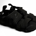 Nike  owaysis triple black wonens sandals size9 Photo 0