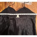 VTG Satin Nightgown & Robe Set Sz LG Black/Red Floral Sexy Nightie Feminine EUC Photo 14