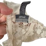 Aerie Women’s Lace Strappy Bralette in Ivory Size M Photo 6