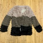 Sage  the label fringe coat Photo 1