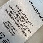 Robert Rodriguez Long-Length Shaggy Faux Fur Coat Cream Jacket Teddy Size XS Photo 13