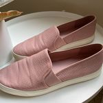 Vince  Blair rose blush perforated slip on sneakers.Sz 10 Photo 9