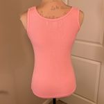Vintage Kitty Hawk by Vivian Wang Coral Tank Top Size Small Orange Photo 1