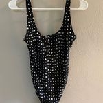 Aerie Black and White Polka Dot One Piece Photo 0