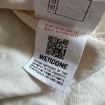 We11done Rabbit Print T Shirt Size Small Cream Green Crew Neck Size Small Photo 1