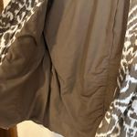 Chico's  Brown White Large Animal Print Ikat Print Collarless Cropped‎ Jacket 2 Photo 10