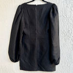 Significant Other Puff Sleeve 100% Cotton Fara Mini Dress Black Womens Size US 6 Photo 2