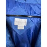Worthington  Blue Heavy Weight Zip Up Suede Winter Coat Photo 1