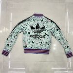 Adidas  x Mary Katrantzou Athlete-Motif Track Jacket-Blue ($240) ULTRA RARE Photo 4