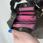 Betsey Johnson Betsy Johnson Vintage Black Vegan Leather Western Horseshoe Shoulder Bag Photo 8