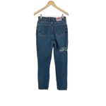 Bongo  Womens‎ Vintage 90's High Rise Distressed Medium Wash Grunge Jeans Size 28 Photo 2