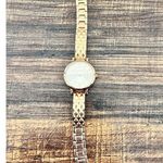 Liz Claiborne Vintage 90's Watch Women’s Gold Toned Bangle Bracelet Photo 1