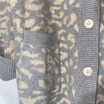 Entro Animal Print Cardigan Medium Photo 3