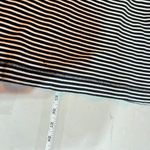 Ralph Lauren Lauren Women’s Striped Faux Leather Trim Blouse Navy White Size 2X Photo 6