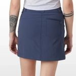 Outdoor Research Ferrosi Skort Hiking Skirt S 6 Blue Zip Pockets Built In Shorts Photo 1