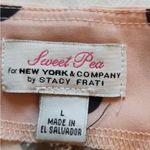 Sweet Pea  New York & Comp Shirt Size M Womens Floral Cold Tie Shoulder Blouse Photo 3