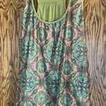 Maurice's Sequin Multicolored Patterned Tank Top Woman’s Size XXL Photo 0