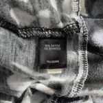 EXPRESS  Black and White Tie-Dye Halter Maxi Dress Resortwear Size Medium Photo 3