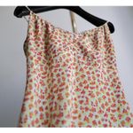 EXPRESS Vintage Y2K‎ Back Tie Spaghetti Strap Dainty Floral Slip Sun Dressn Floral Fall Photo 1