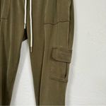 Bae Army Green Modal Cargo Jogger Sweatpants Women’s XS Athletic Gorpcore Casual Photo 2