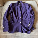 Delta Vintage  airlines purple blazer 8 Photo 0