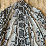 SUNSENSE by JAMIE SADOCK Ultralight Gray Black Snakeskin Print Sz XL Longsleeve Photo 10