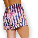 Victoria's Secret Victoria’s Secret Floral Striped Satin Sleep Pajama Shorts Photo 1