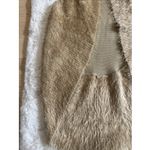 Sunny Leigh ‎ Flurry of Fun Faux Fur Vest in Brown Size S Photo 3