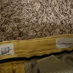 Gap for Good Girlfriend Chino Pants 6 Gold Plate Yellow Cotton Blend Pockets Zip Photo 1