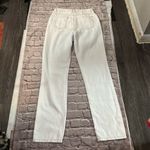 Missguided  White Distressed Rip Straight Leg Jean TALL 6 NEW Classic Preppy Photo 4