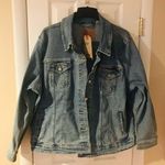 Levi's  Women's Plus Size Original Trucker Denim Jacket Size 4X Lighter Blue New Photo 10