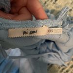 Francesca's Francesca’s embroidered lace layered romper with belt Photo 3