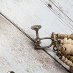 Vintage Screw Back Earrings Multi Stand Tan Dangle Long Statement Photo 4