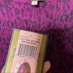 Juicy Couture NWT purple leopard knit long top dress Y2K size S Photo 5
